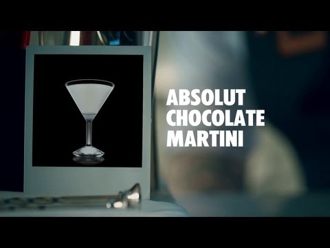 ABSOLUT CHOCOLATE MARTINI DRINK RECIPE - HOW TO MIX