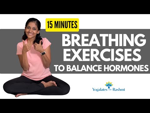 Breathing Exercise to Balance Hormones | PCOD & Thyroid | Boost Metabolism | Yogalates with Rashmi