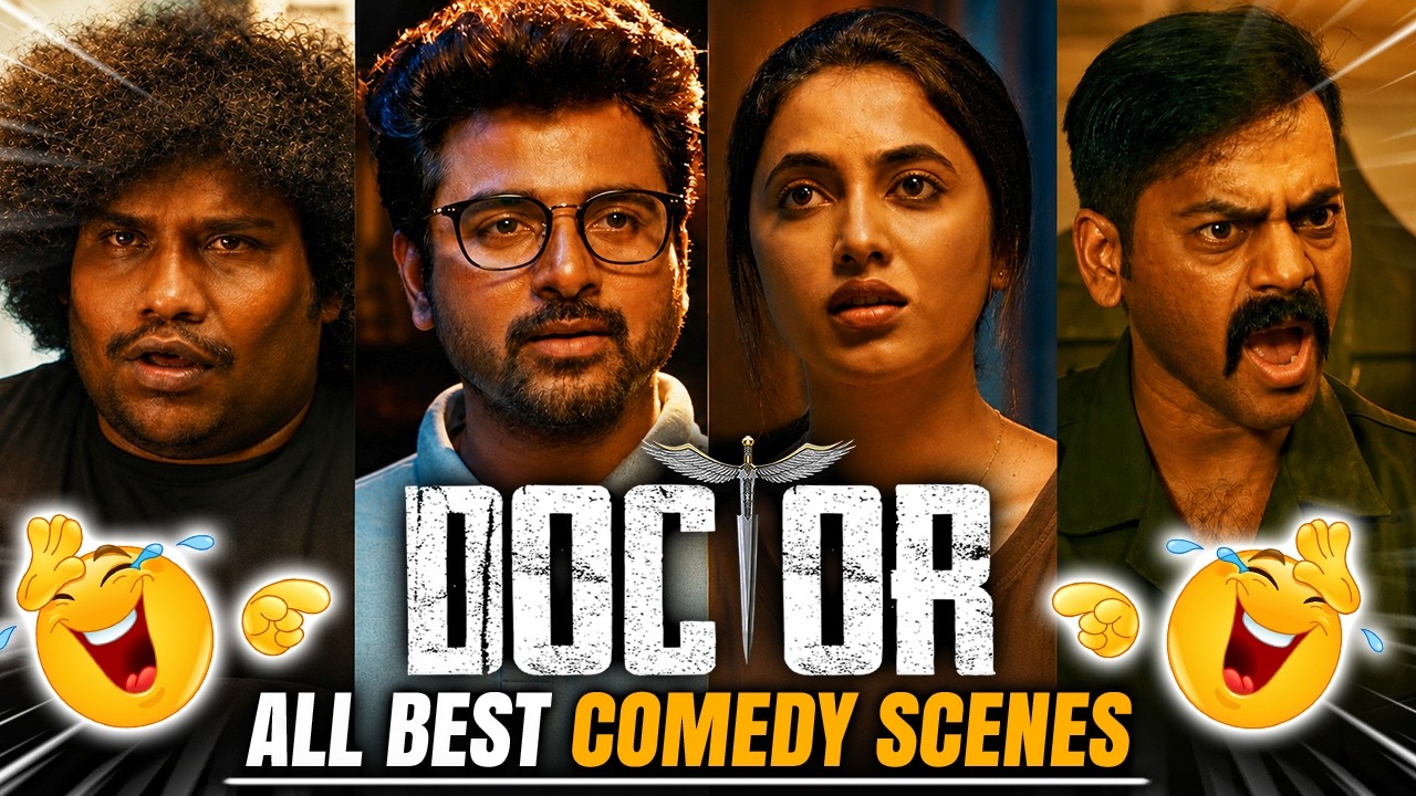 Doctor All Best Comedy Scenes Hindi Dubbed | Sivakarthikeyan, Yogi Babu