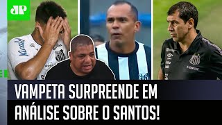 ‘Se colocar esse cara por 15 minutos no Santos, ele faz mais que todos: Vampeta surpreende