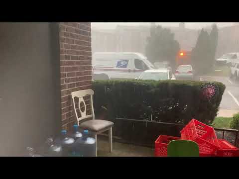 Thunderstorm I Scared with lightning I pity for mailman on duty outside our house I JMQ