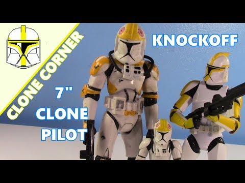 Clone Corner #56- Weird Mystery 7" Clone Pilot KNOCKOFF/BOOTLEG