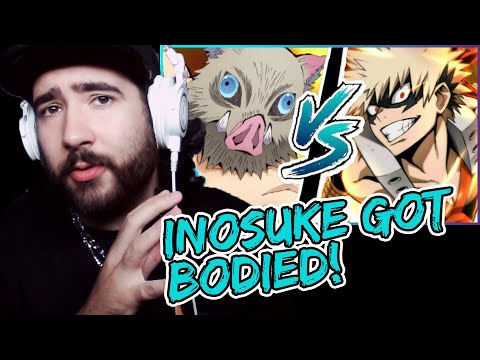 Shwabadi Reacts to BAKUGO VS INOSUKE RAP BATTLE - Carter Sauce and Breeton Boi