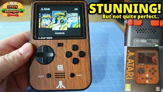 Atari Woodgrain Limited Edition Super Pocket Review - Impressive Handheld BUT Not Quite Perfect..