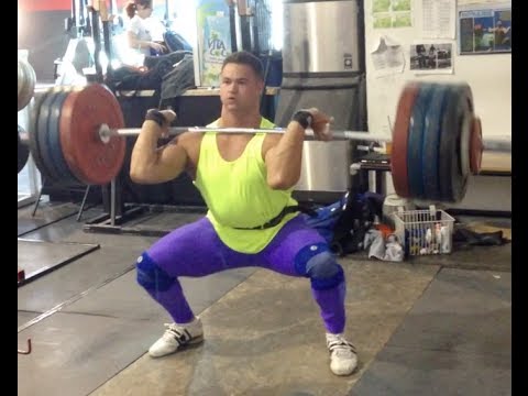 Pat 185kg Power Clean @ 100kg (407 @ 220)