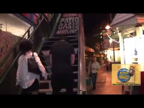 Janel and Val Outside of DWTS