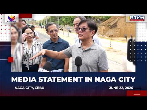 Media Statement in Naga City