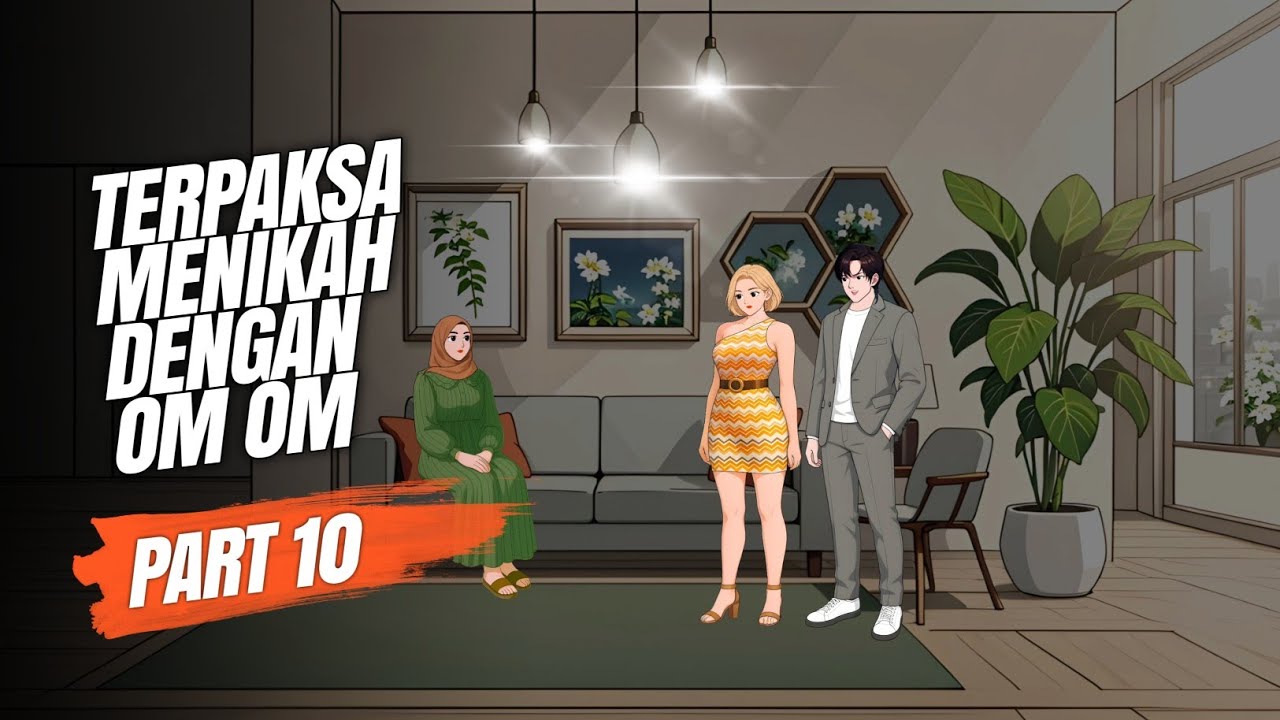 TERPAKSA MENIKAH DENGAN OM OM PART 10 - Drama Animasi Sekolah