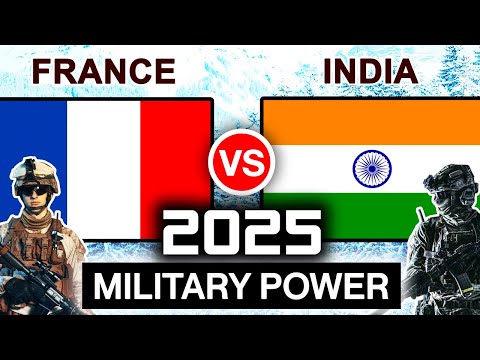 India vs France Military Power Comparison 2025 | France vs India Military Power 2025