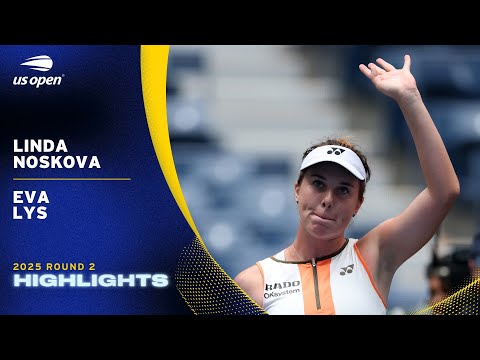 Linda Noskova vs. Eva Lys Highlights | 2025 US Open Round 2