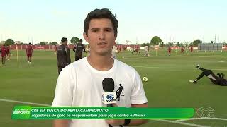 Léo Campos concede entrevista após vitória do CRB na estreia do Alagoano - 13/1/26