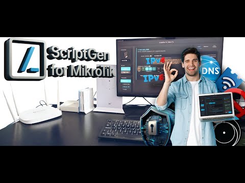 ✨ ScriptGen for MikroTik PRO-V20.1: Tutorial Completo - De Cero a una Red Profesional en Minutos.🚀