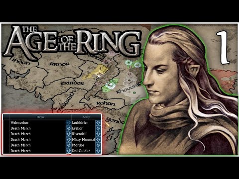 Lothlórien | NEW War of the Ring Mode! | Age of the Ring 8.0 | EP1