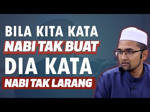 Prof Dr Rozaimi - Bila Kita kata Nabi Tak Buat, Dia Kata Nabi Tak Larang. Ikut Displin Para Sahabat