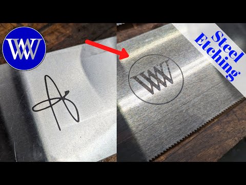 How To Etch in Steel With Stuff You Already Have Electro Etch