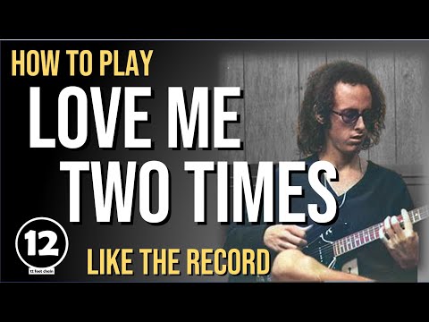 Love Me Two Times - The Doors | Guitar Lesson