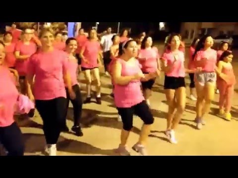 GRUPO "VIVE Y BAILA" A CARGO DE LA PROFESORA LORENA DELGADO