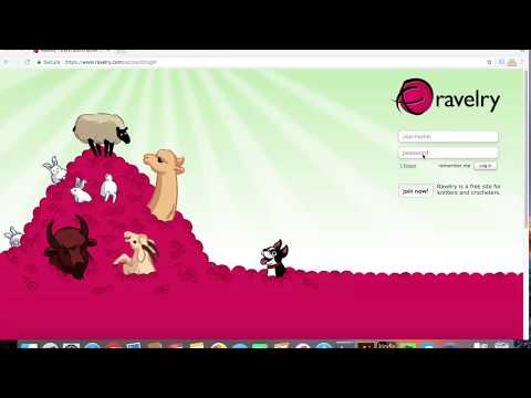 Ravelry Tutorial - Raverly Masterclass 1 ~ Setup and Profile