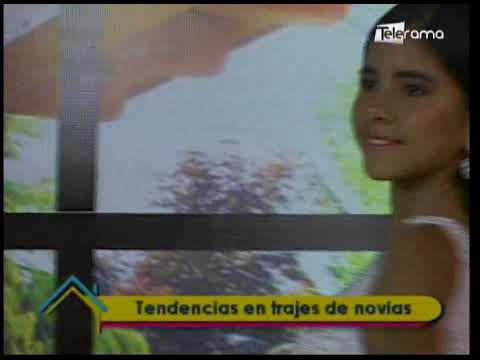 Tendencias en trajes de novias