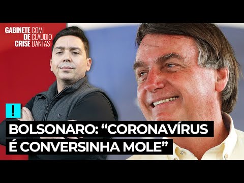 Bolsonaro: coronavírus é 'conversinha mole' para os 'fracos'