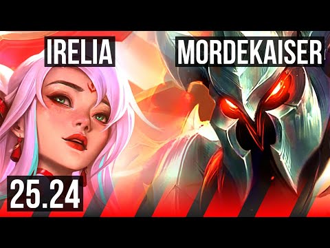 IRELIA vs MORDEKAISER (TOP) | KR Master | 25.24