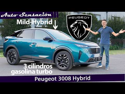 Prueba Peugeot 3008 Hybrid Allure 2024 review 🇫🇷 . ¿MEJOR el gasolina hibrido que un Eléctrico?