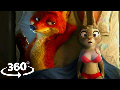 VR 360° Zootopia2: Movie Compilation 5! | VR 4K