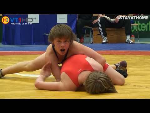 🤼 | Wrestling | German Championships 2010 Youth B (Freestyle) - 54kg Round 1 | KUTSCHMANN vs. WEISS