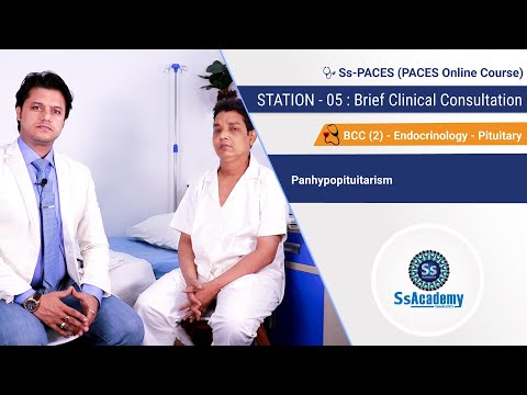 PACES 2023 New Format | Ss-PACES | Sample | Station-05-BCC | Panhypopituitarism