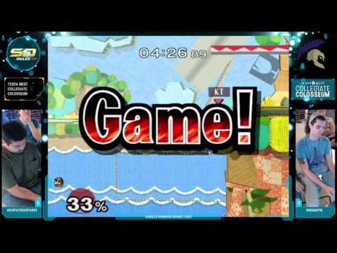 Collegiate Colosseum - Singles WR2: KoopaTroopa895 vs Kramepie - SSBM