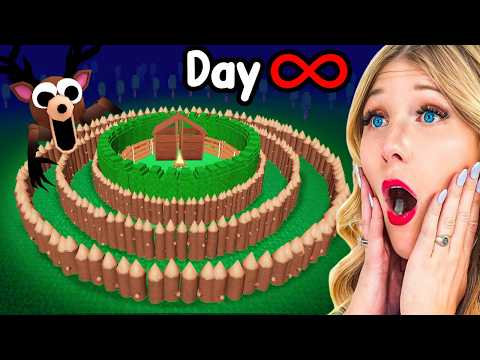 I Built the SAFEST AFK Base in 99 Nights in the Forest!