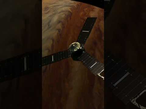 Juno Spacecraft Mission to Planet Jupiter #shorts