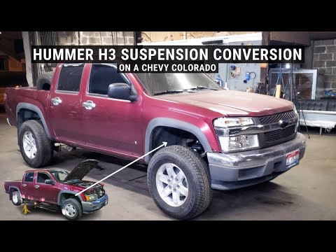 HUMMER H3 Suspension Conversion on A Chevy Colorado