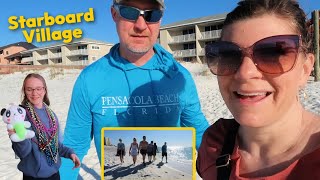 Amazing Pensacola Beach Florida Vacation {part 1} | Condo Tour & Mardi Gras