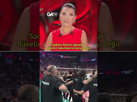 “Bizim kızlar yine kazandı, şampiyon oldu!” 🇹🇷 | Ece Üner