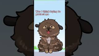 【Animation Clip】DOGGO trying to protect Fuchan【NIJISANJI EN | Fulgur Ovid】#shorts