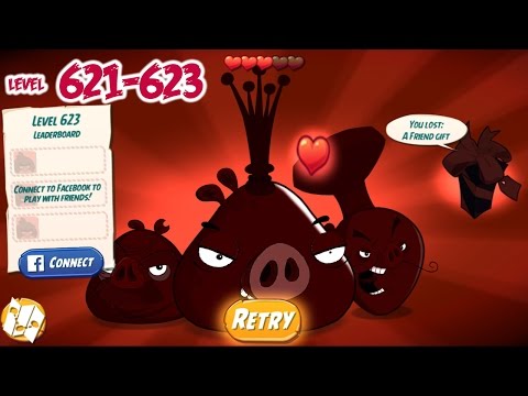 Angry Birds 2 Bamboo Forest Madagooscar – LEVEL 621–623 Walkthrough 3 Star (iOS, Android)