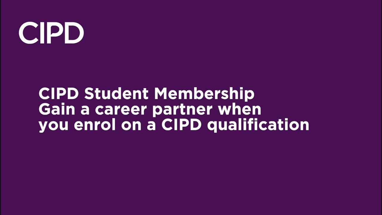 CIPD Student Membership