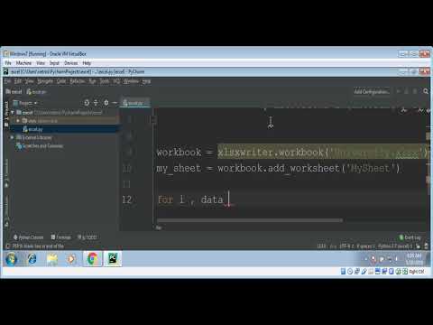 Create And Write Data To Excel Spreadsheet In Python