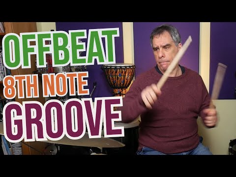 How To Play Offbeat Hihat and Ride 8th Note Grooves