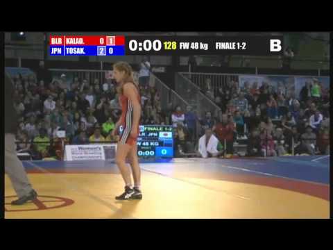 ЧМ- 2012 48 кг. Ванеса Каладзинская - TOSAKA Eri