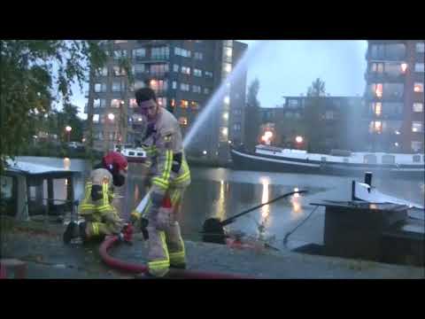 brandweer met spoed bij bij wateroverlast wormer