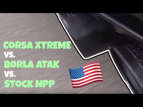 Corsa Xtreme vs. Borla ATAK vs. Stock NPP (Cold Starts, Revs, DB Readings, Driving)
