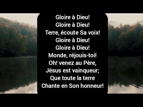 A DIEU SOIT LA GLOIRE (Parole)