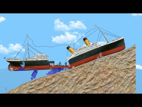 I Tried to Save the Sinking Titanic But I Only Made it Worse... - Floating Sandbox Gameplay