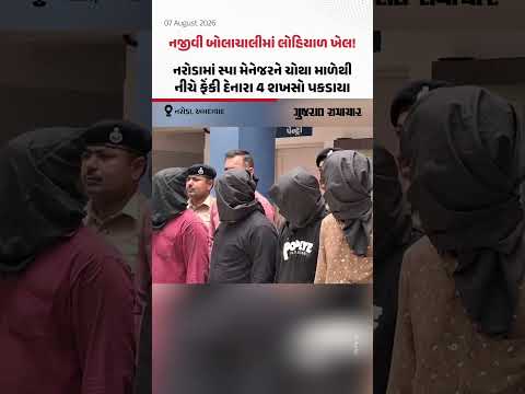 નજીવી બોલાચાલીમાં લોહિયાળ ખેલ! Narodaમાં સ્પા મેનેજરને ચોથા માળેથી નીચે ફેંકી દેનારા 4 શખસો પકડાયા નજીવી બોલાચાલીમાં લોહિયાળ ખેલ! Narodaમાં સ્પા મેનેજરને ચોથા માળેથી નીચે ફેંકી દેનારા 4 શખસો પકડાયા