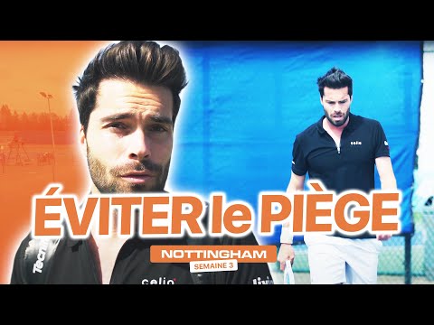 Je repars pour une 3e semaine au M25 de NOTTINGHAM (1er tour face au 739e mondial)