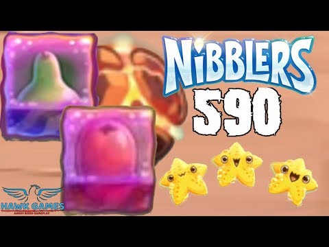 Fruit Nibblers 👾 Level 590 - 3 Stars Walkthrough, No Boosters