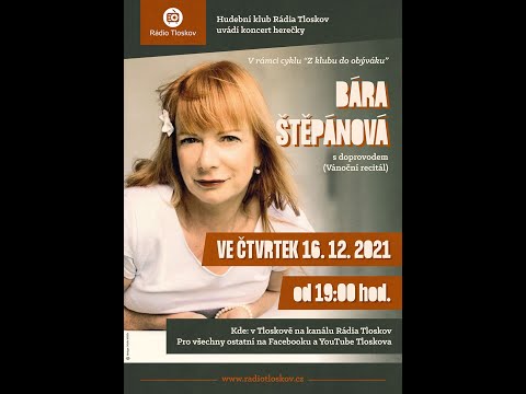 Z klubu do obýváku: Bára Štěpánová - Vánoční recitál