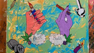 Trippy stoner painting tutorial!